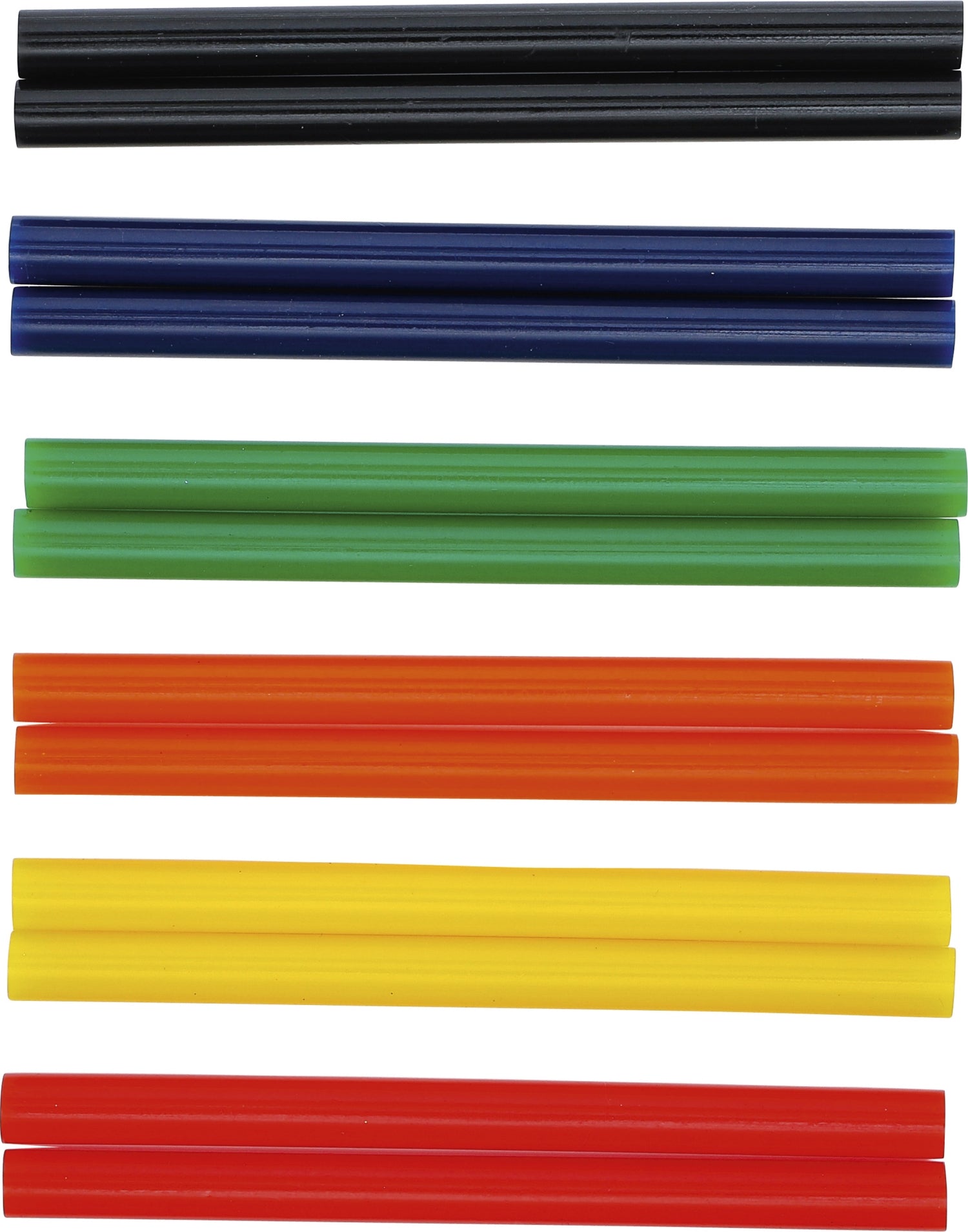 BGS DIY 80847 Heißklebepatronen bunt Ø 11mm x 150mm 12 teilig