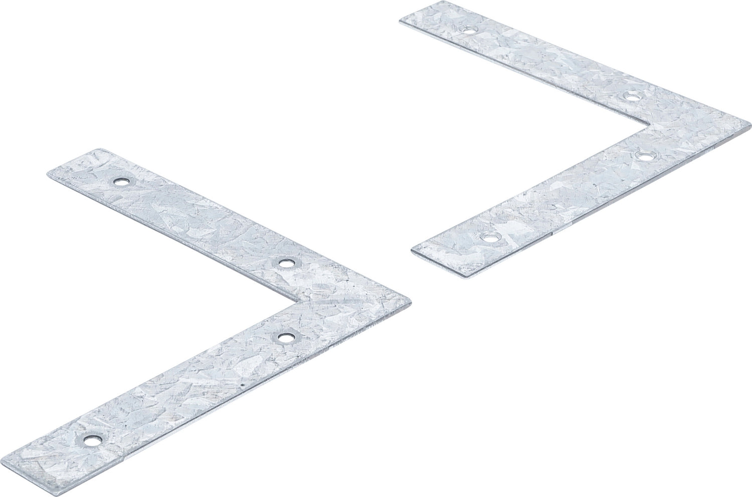 BGS DIY 80925 Satz L-Winkel 150 x 150 x 25mm 2 teilig