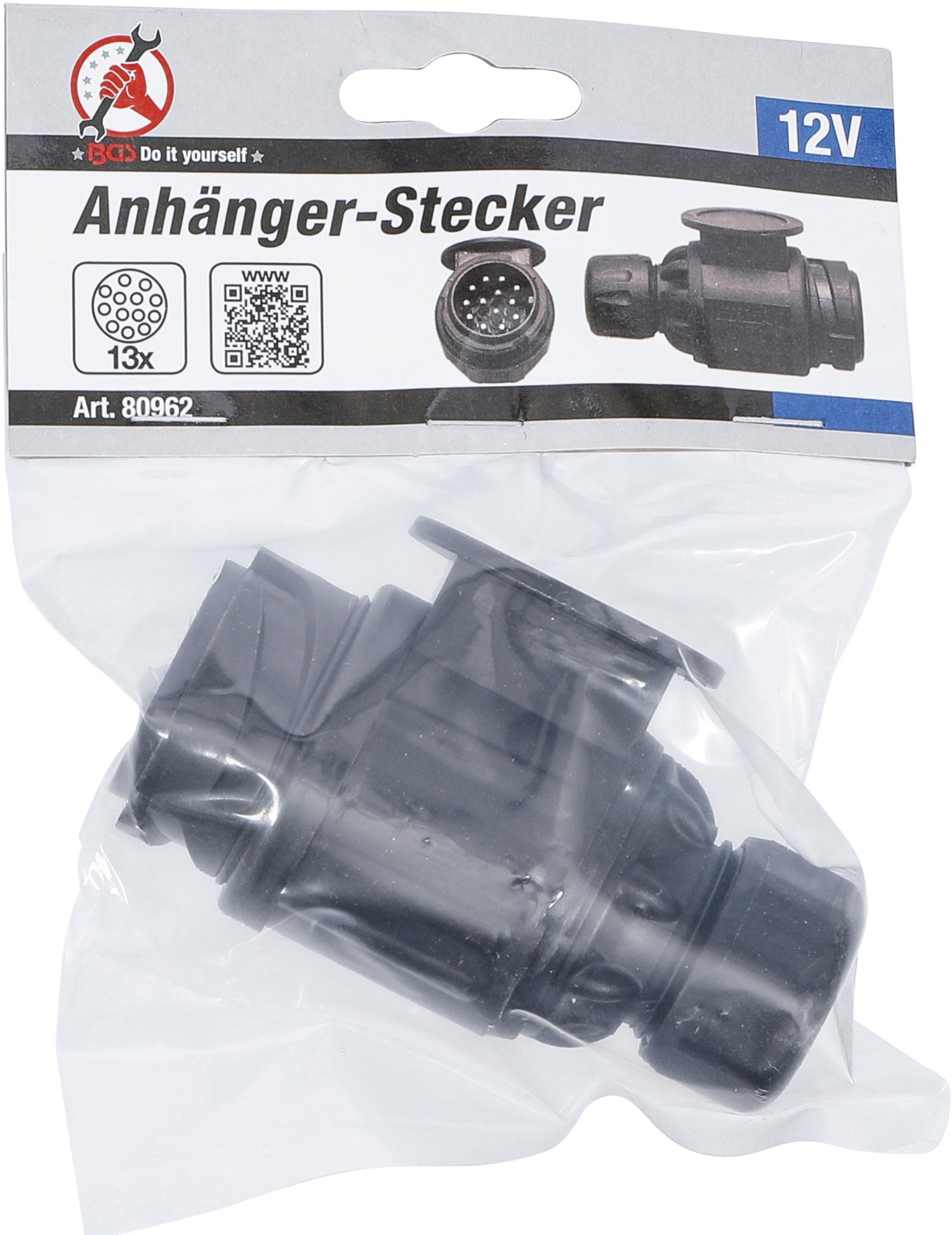 BGS DIY 80962 Anhängerstecker 13 polig