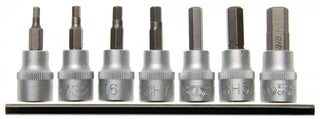 BGS 5104 ZOLL Bit Satz Innensechskant 1/8" - 3/8" Antrieb 10mm (3/8") 7 teilig