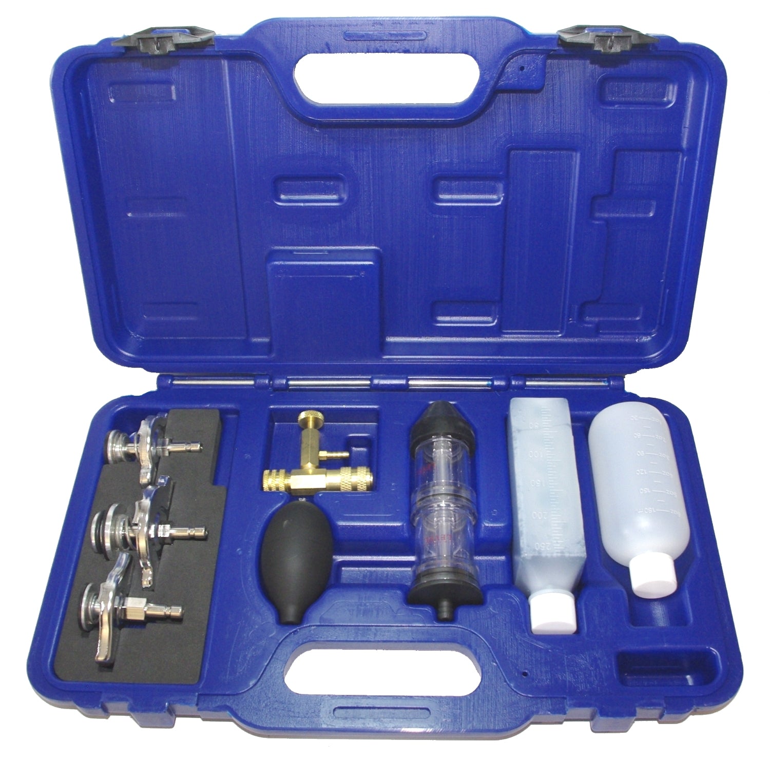 ASTA A-1025B CO2 Lecktester Zylinderkopf Leckagetester mit 3 Bajonettadaptern