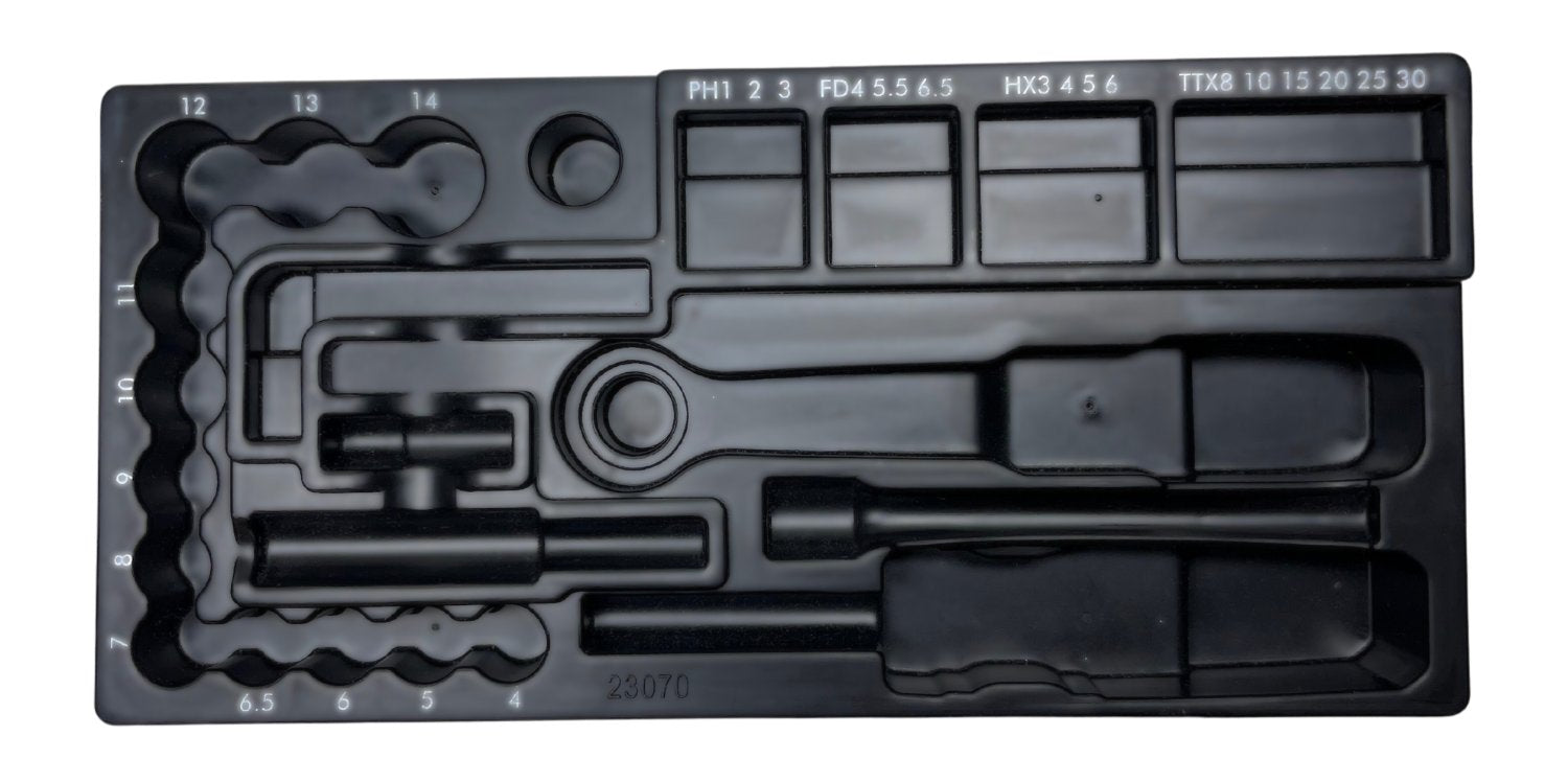 PROXXON Kunststoffeinlage / Einlage leer für Satz 23070