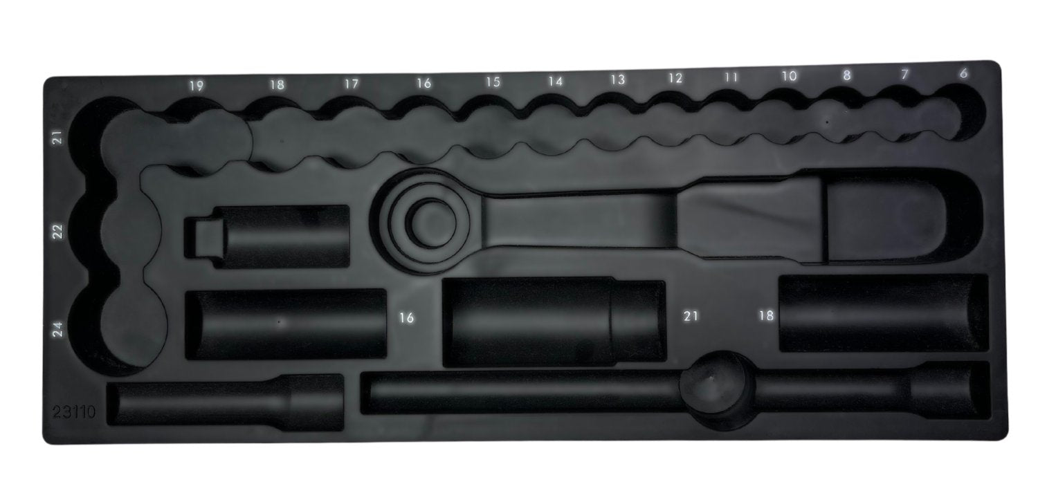 PROXXON Kunststoffeinlage / Einlage leer für Satz 23110