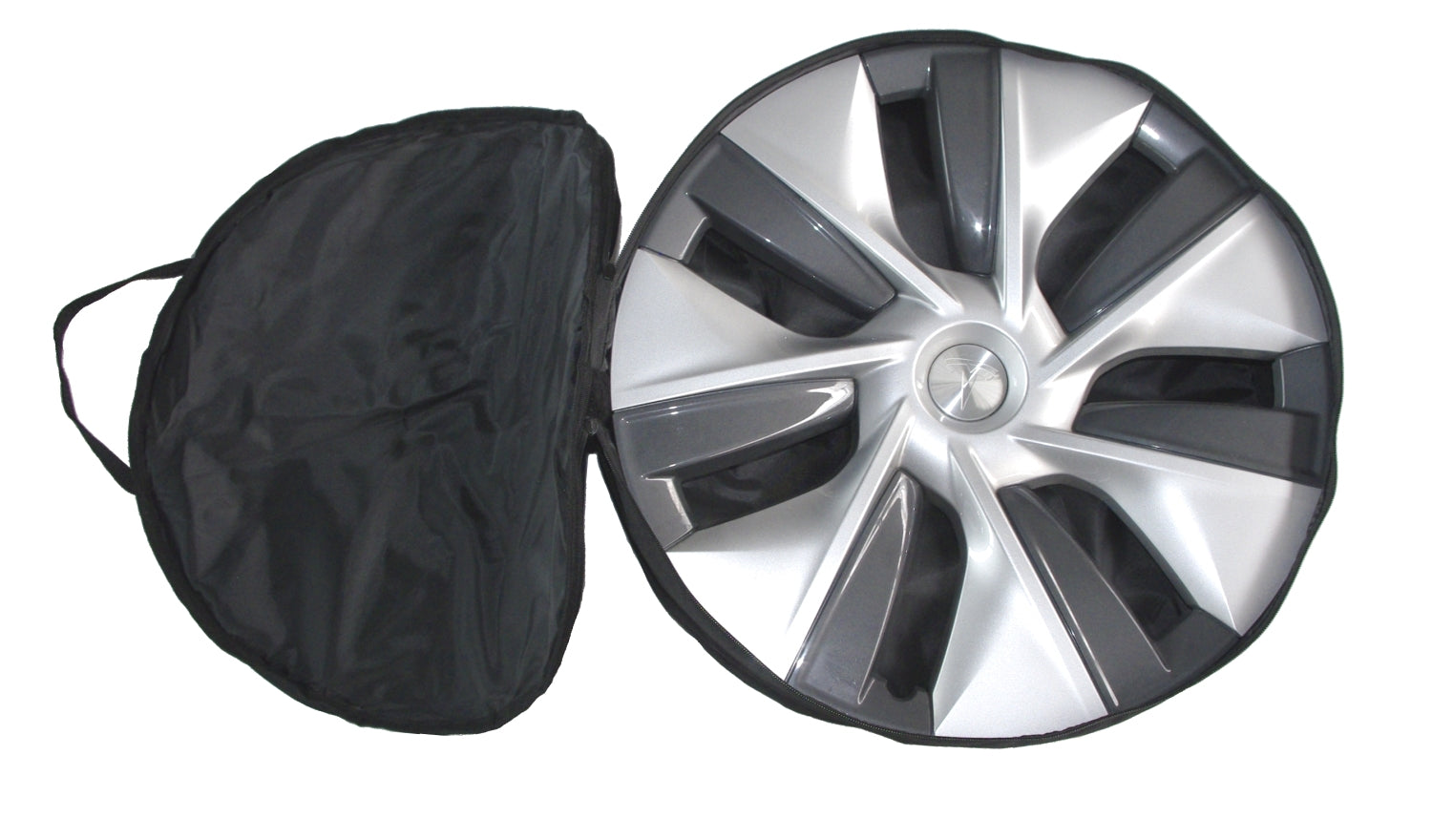 FLUID 1000-0002 Tasche für TESLA Aero Caps 19" Radkappen mit Einlagen