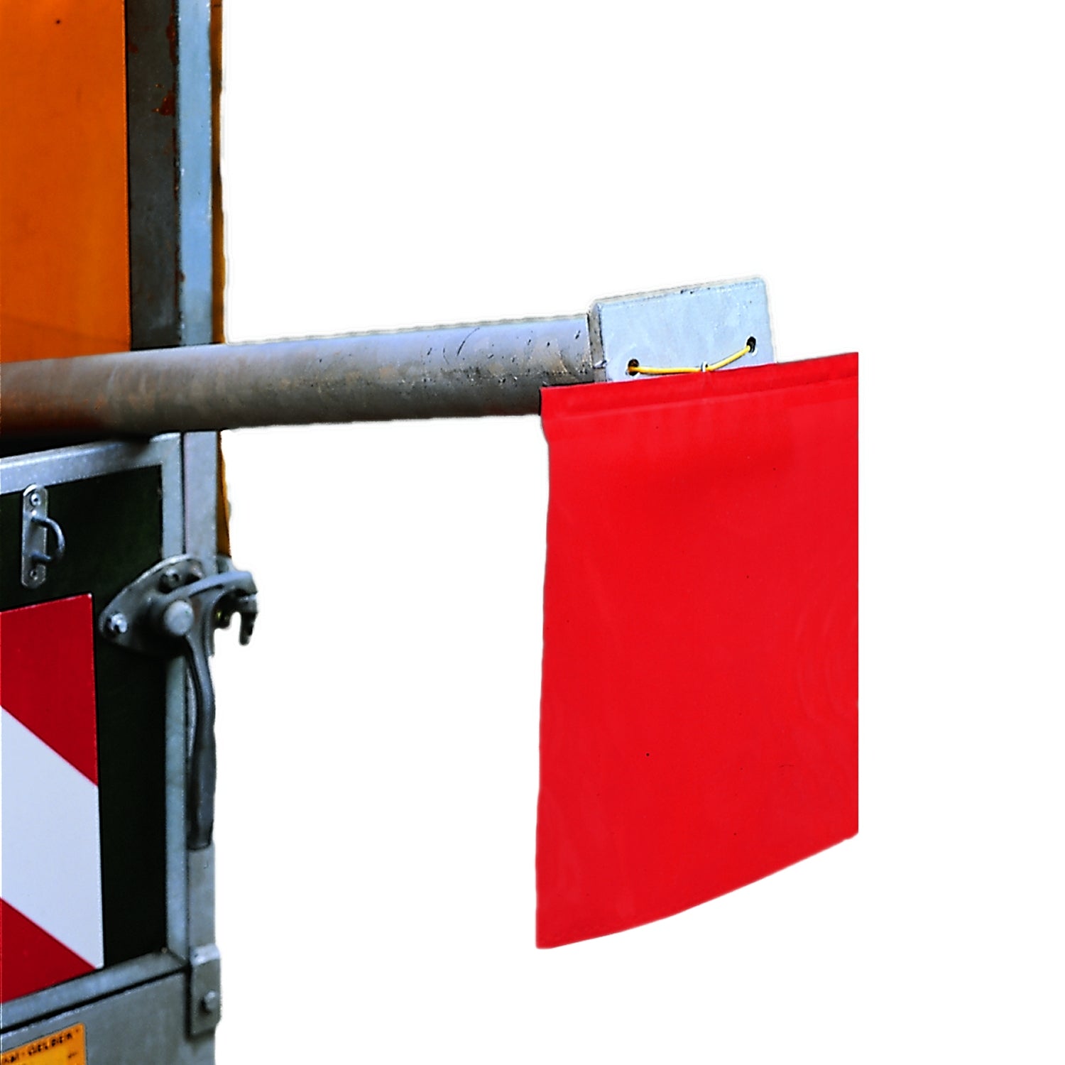FLUID 90011 100 x Warnflagge für überstehende Ladung aus Kunststoff rot 300 x 300mm nach StVO