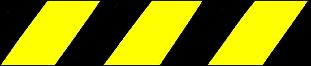 FLUID 100241 Absperrband Warnband EXTREM REISSFEST Gelb Schwarz quer gestreift Länge 500m