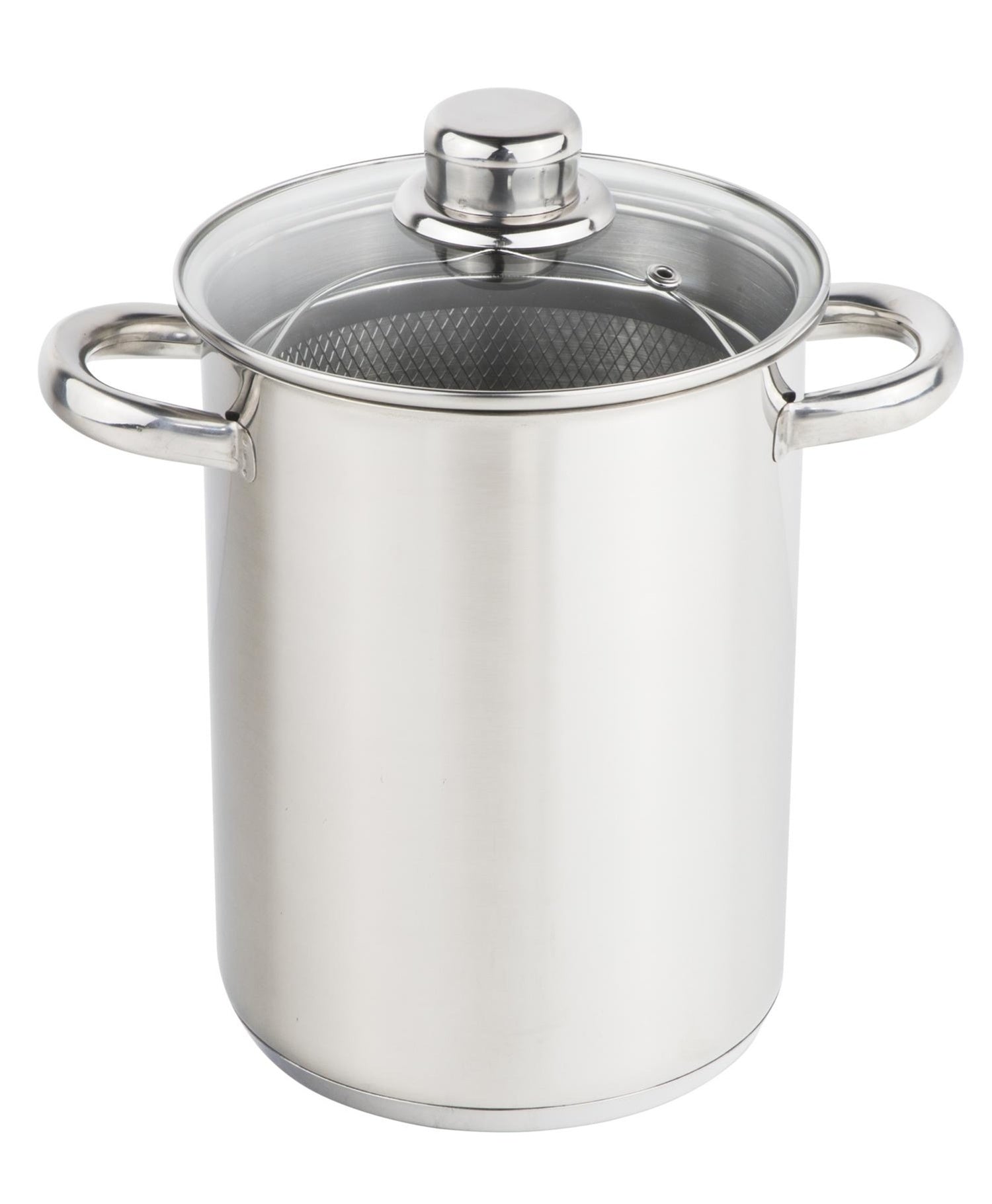 Haushalt International 22012 Nudeltopf Spargeltopf Edelstahl Ø16 Höhe 21cm Kochtopf