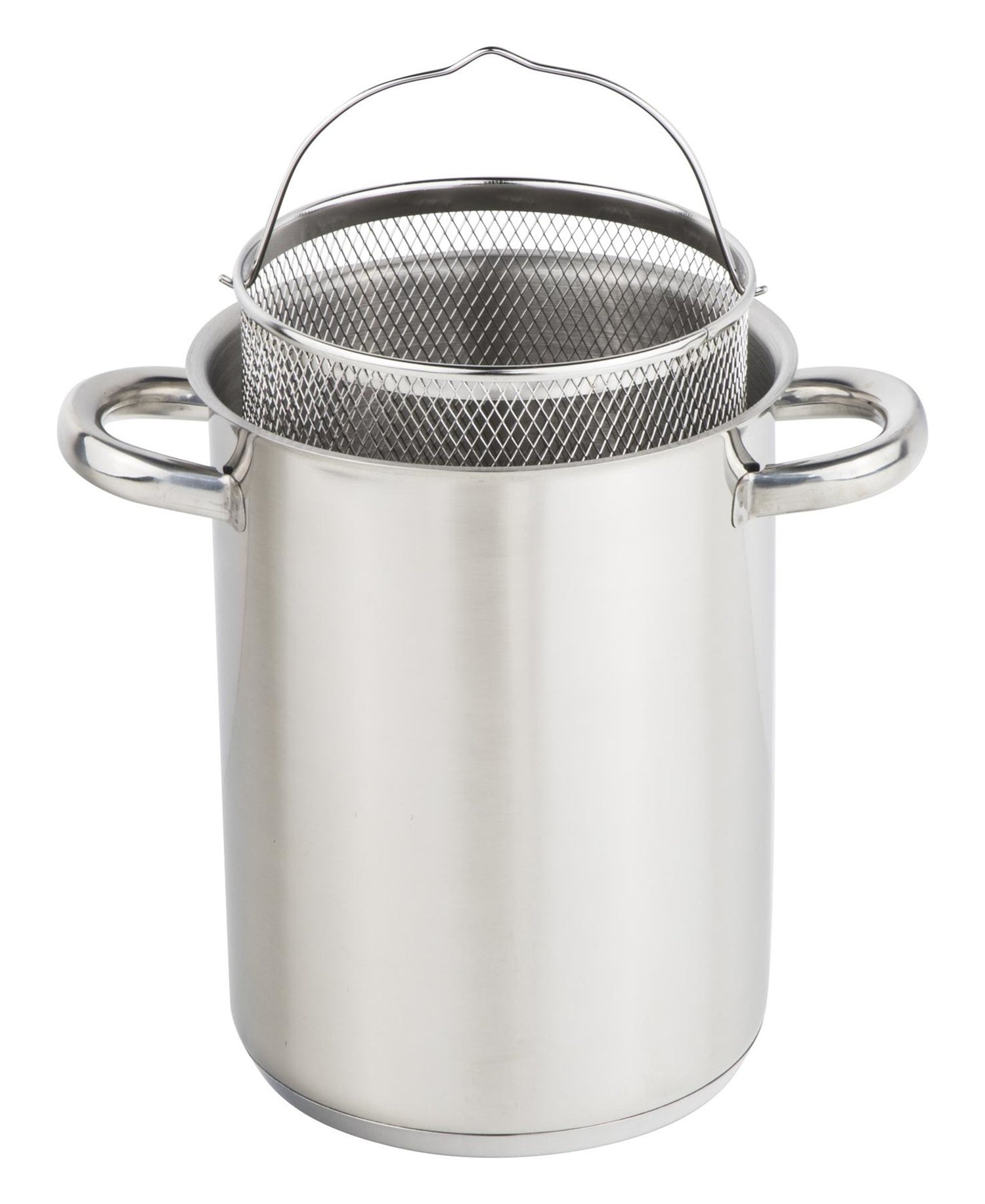 Haushalt International 22012 Nudeltopf Spargeltopf Edelstahl Ø16 Höhe 21cm Kochtopf