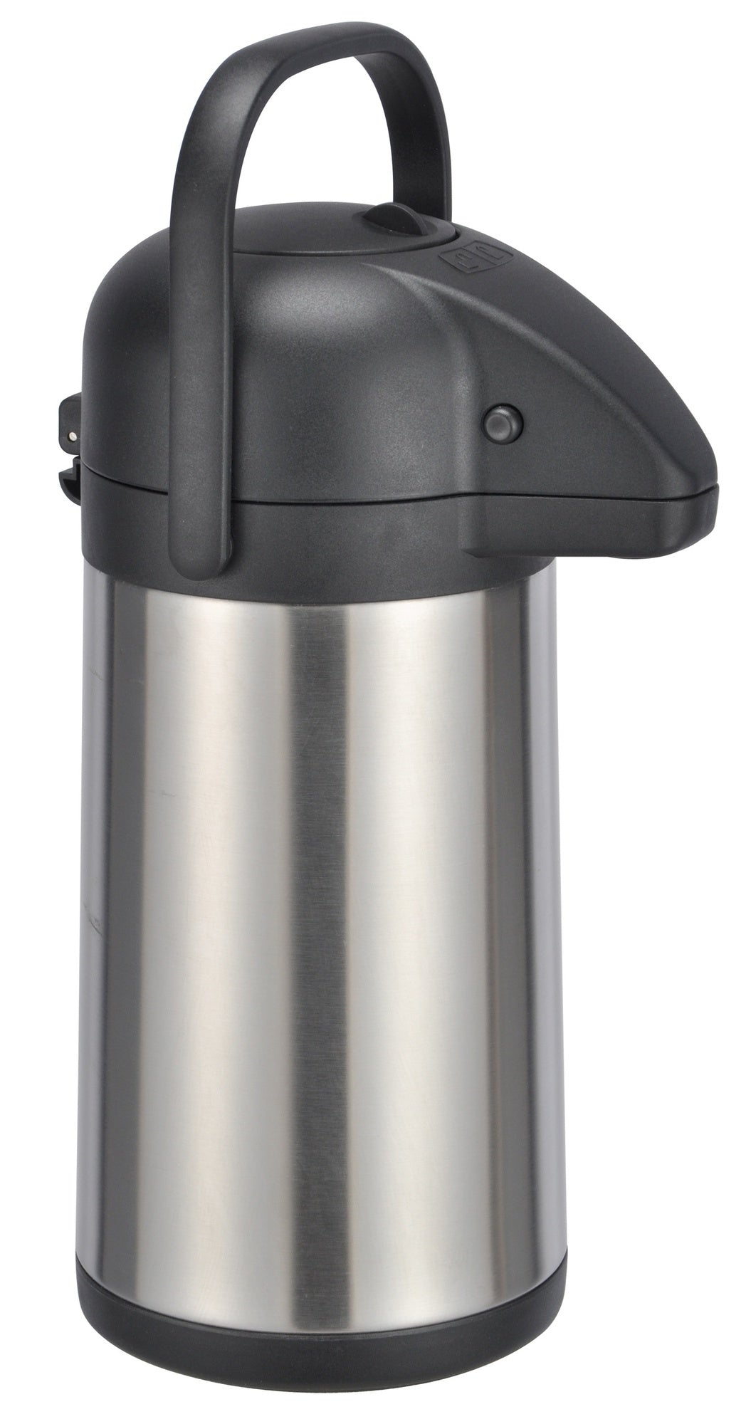 Haushalt International 26116 Airpot 2,2 Liter aus Edelstahl Thermoskanne Pumpkanne