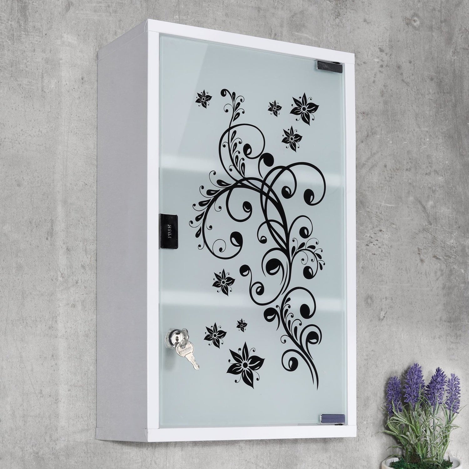 Haushalt International 33288 Medizinschrank bedruckt Hausapotheke