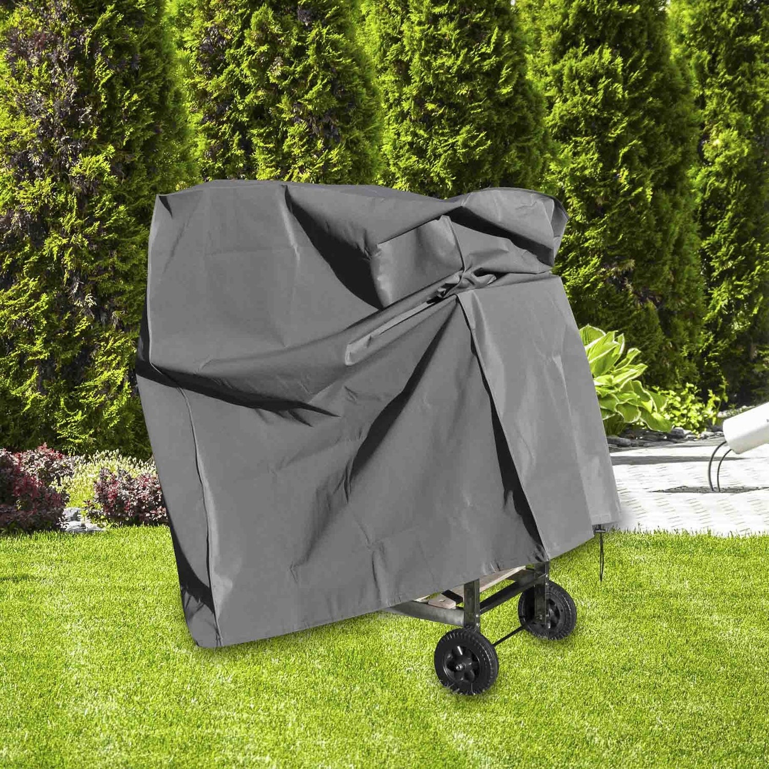 Haushalt International 61056 Grill Abdeckplane Polyester rechteckig 90 x 60 x 115cm Schutzhülle