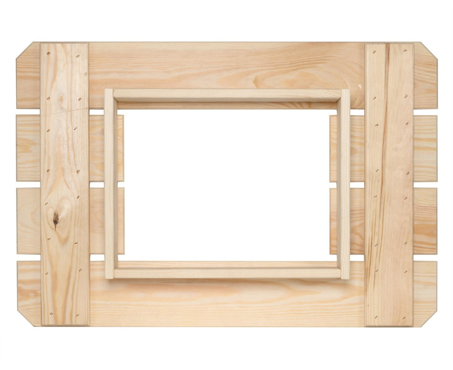 Haushalt International 64044 Bierkasten Holztisch mit Deckel 79 x 57,5 x 10,5cm