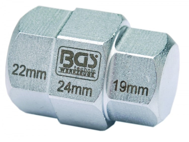 BGS 5059 Innensechskant Nuss gestufte Ausführung 19 - 22 - 24mm - 3 Größen in einem Werkzeug!