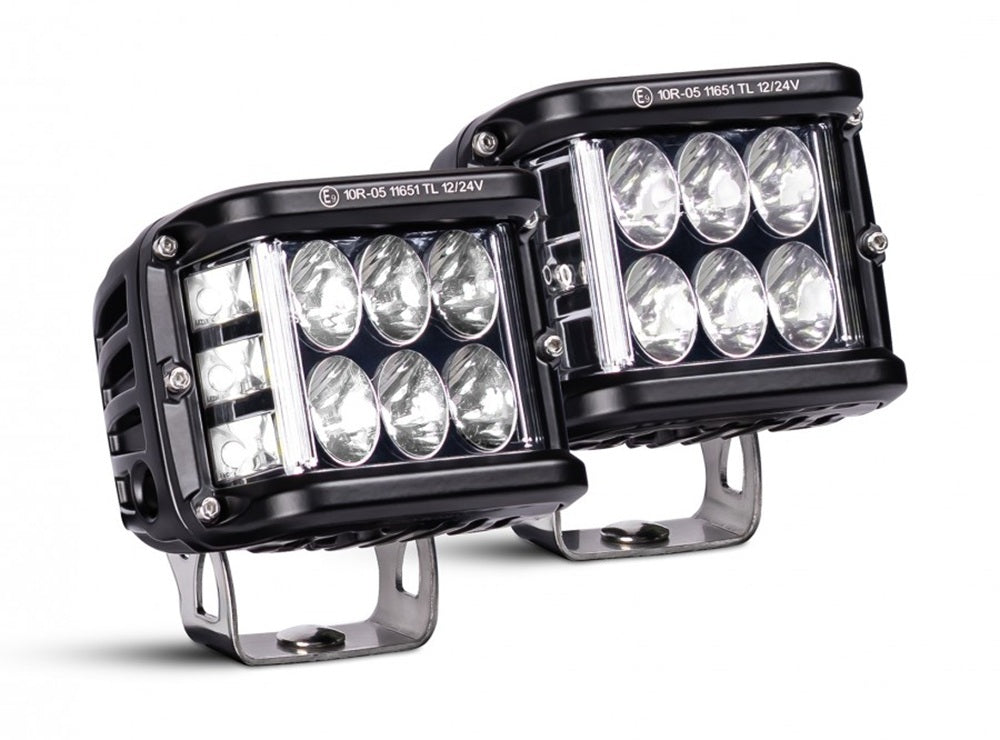 KAMAR L0061 2x Arbeitsscheinwerfer Cube Combo 9xLED 12/24 Volt