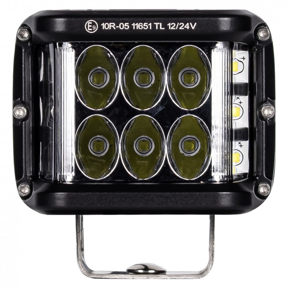 KAMAR L0061 2x Arbeitsscheinwerfer Cube Combo 9xLED 12/24 Volt