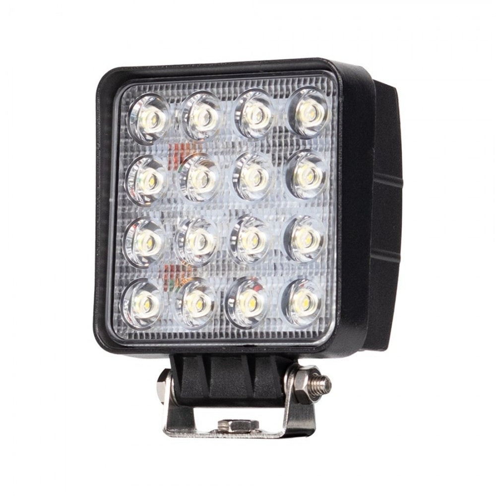 KAMAR L0081 LED Arbeitsscheinwerfer 16x LED quadratisch 12/24 Volt