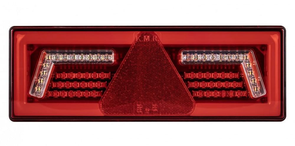 KAMAR L1859 LED Rückleuchte 96x LED links mit Dreieck 12/24 Volt
