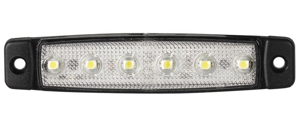 KAMAR L2254 LED Seitenmarkierungsleuchte weiß 6x LED 560.07 24 Volt