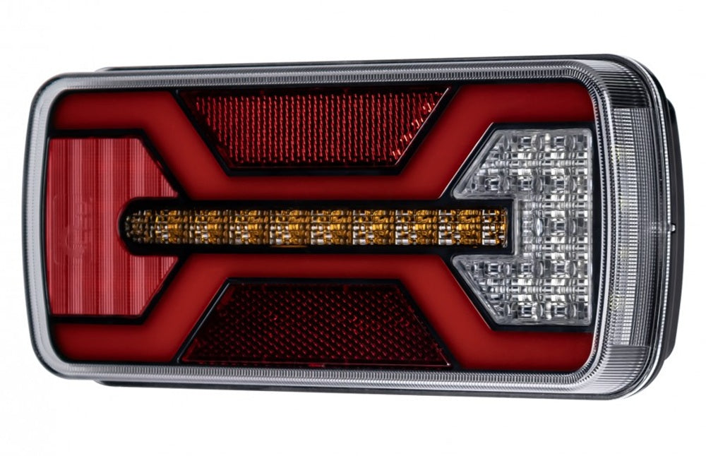 KAMAR L2426 LED Rückleuchte X-SPIDER 1 P/M NPL 69x LED Nebelschlusslicht Kennzeichenlicht 10-30 Volt