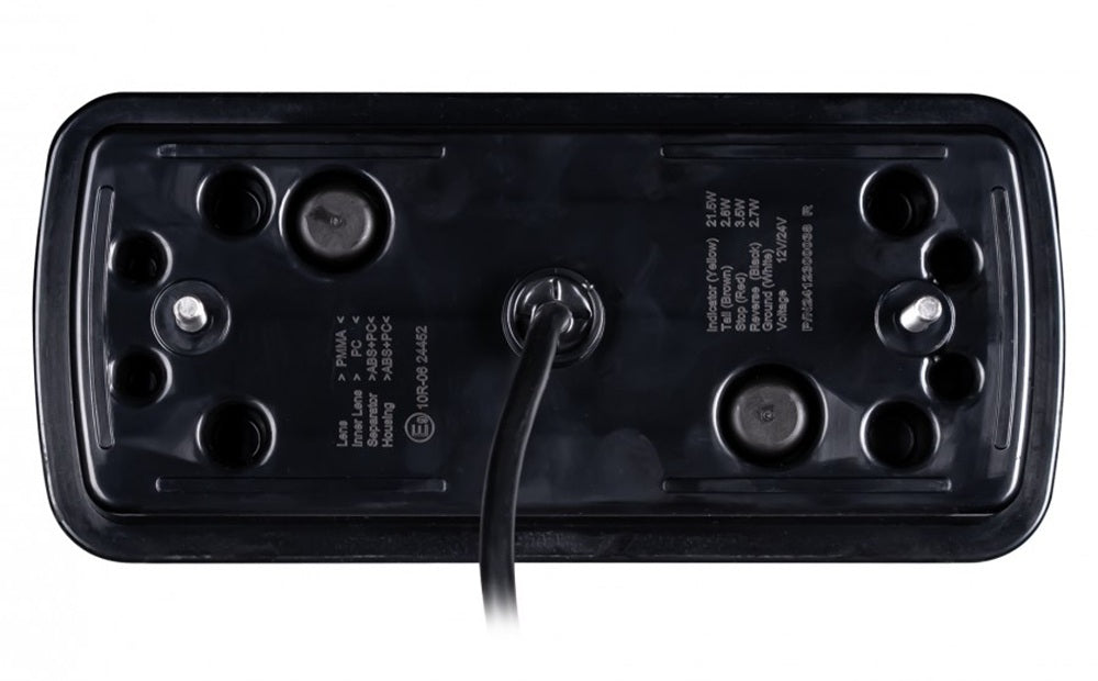 KAMAR L2426 LED Rückleuchte X-SPIDER 1 P/M NPL 69x LED Nebelschlusslicht Kennzeichenlicht 10-30 Volt