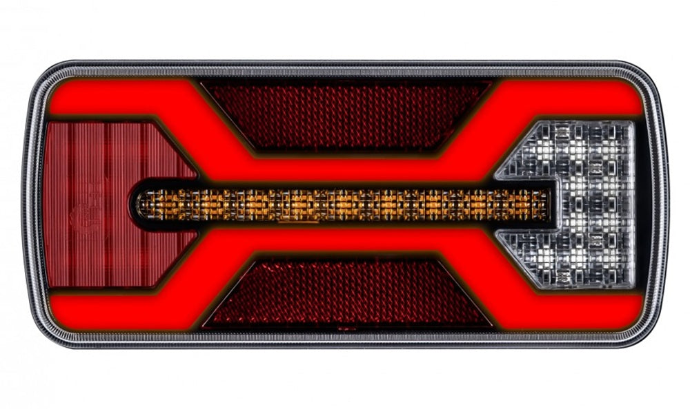 KAMAR L2428 LED Rückleuchte X-SPIDER 1 P/M Bajonett 69x LED 10-30 Volt