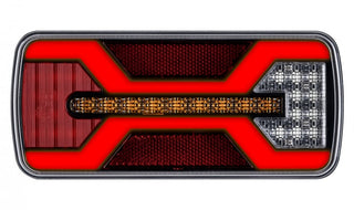 KAMAR L2428 LED Rückleuchte X-SPIDER 1 P/M Bajonett 69x LED 10-30 Volt