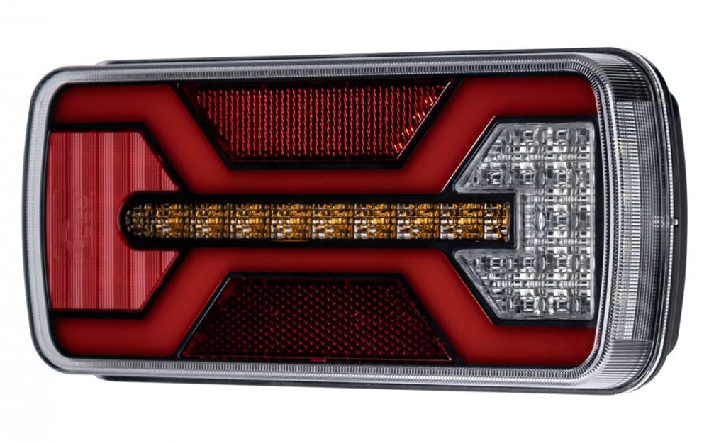 KAMAR L2428 LED Rückleuchte X-SPIDER 1 P/M Bajonett 69x LED 10-30 Volt