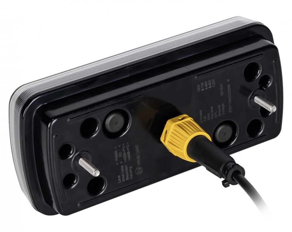 KAMAR L2430 LED Rückleuchte X-SPIDER 1 P/M NPL Bajonett 69x LED Nebelschlusslicht Kennzeichenlicht 10-30 Volt