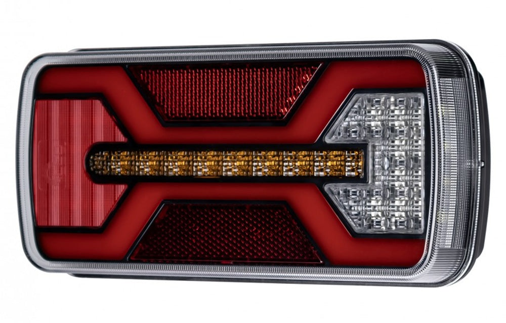 KAMAR L2430 LED Rückleuchte X-SPIDER 1 P/M NPL Bajonett 69x LED Nebelschlusslicht Kennzeichenlicht 10-30 Volt