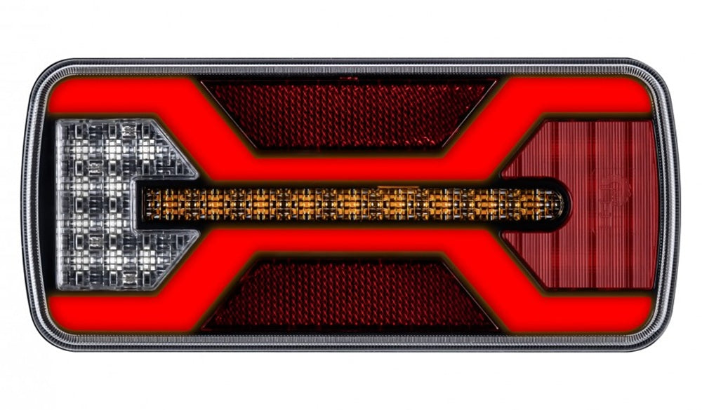 KAMAR L2431 LED Rückleuchte X-SPIDER 1 REV NPL Bajonett 69x LED 10-30 Volt