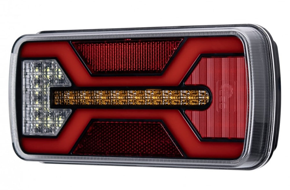 KAMAR L2431 LED Rückleuchte X-SPIDER 1 REV NPL Bajonett 69x LED 10-30 Volt