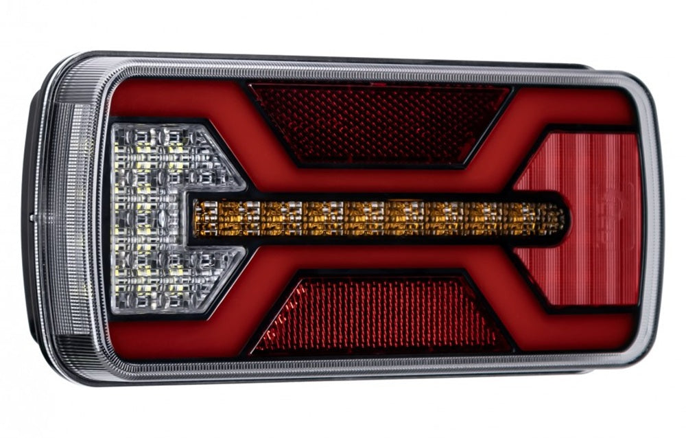KAMAR L2431 LED Rückleuchte X-SPIDER 1 REV NPL Bajonett 69x LED 10-30 Volt