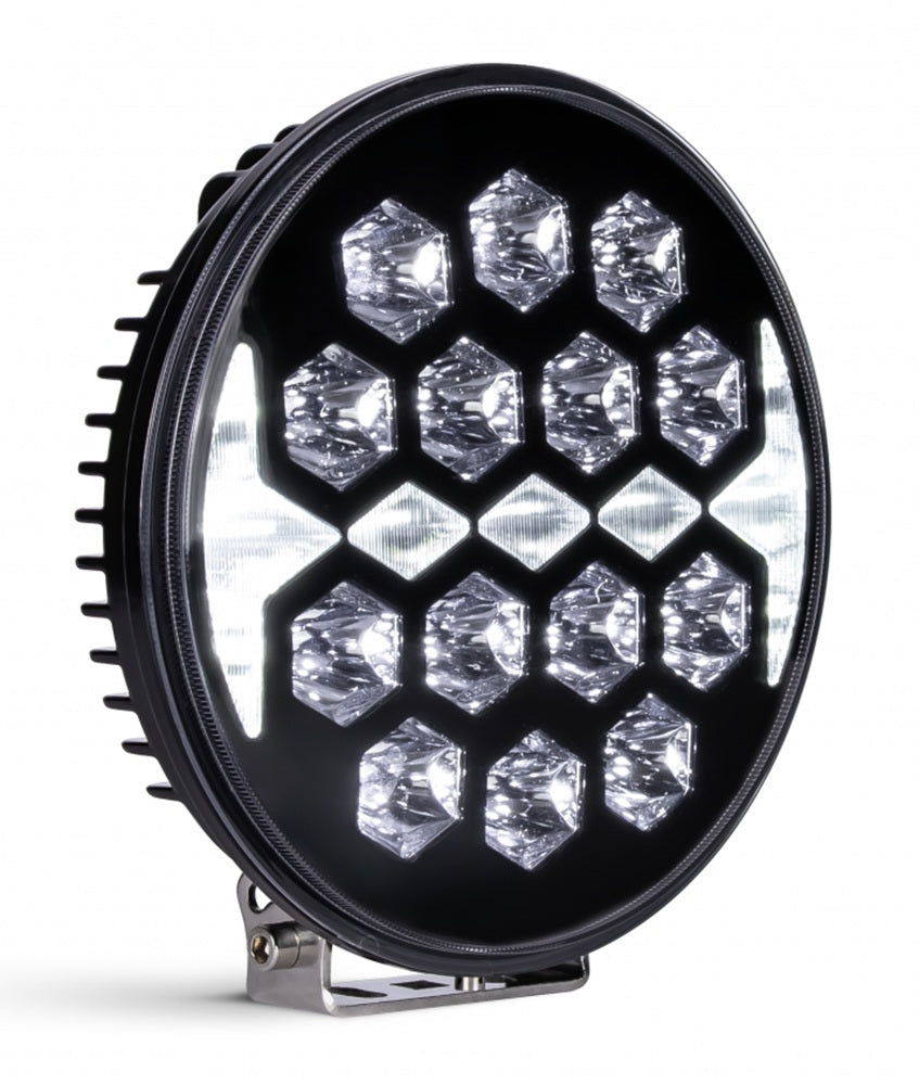 KAMAR L3414 LED Scheinwerfer BAT mit Positionslicht 23x LED 12/24 Volt