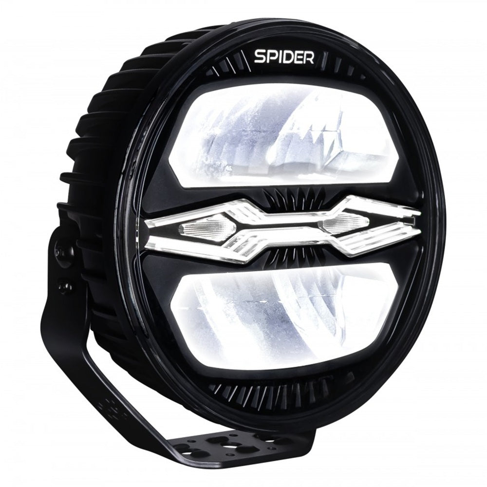 KAMAR L3442 LED Fernscheinwerfer X-SPIDER NINJA rund mit Positionslicht und orangem Warnlicht 78x LED12/24 Volt