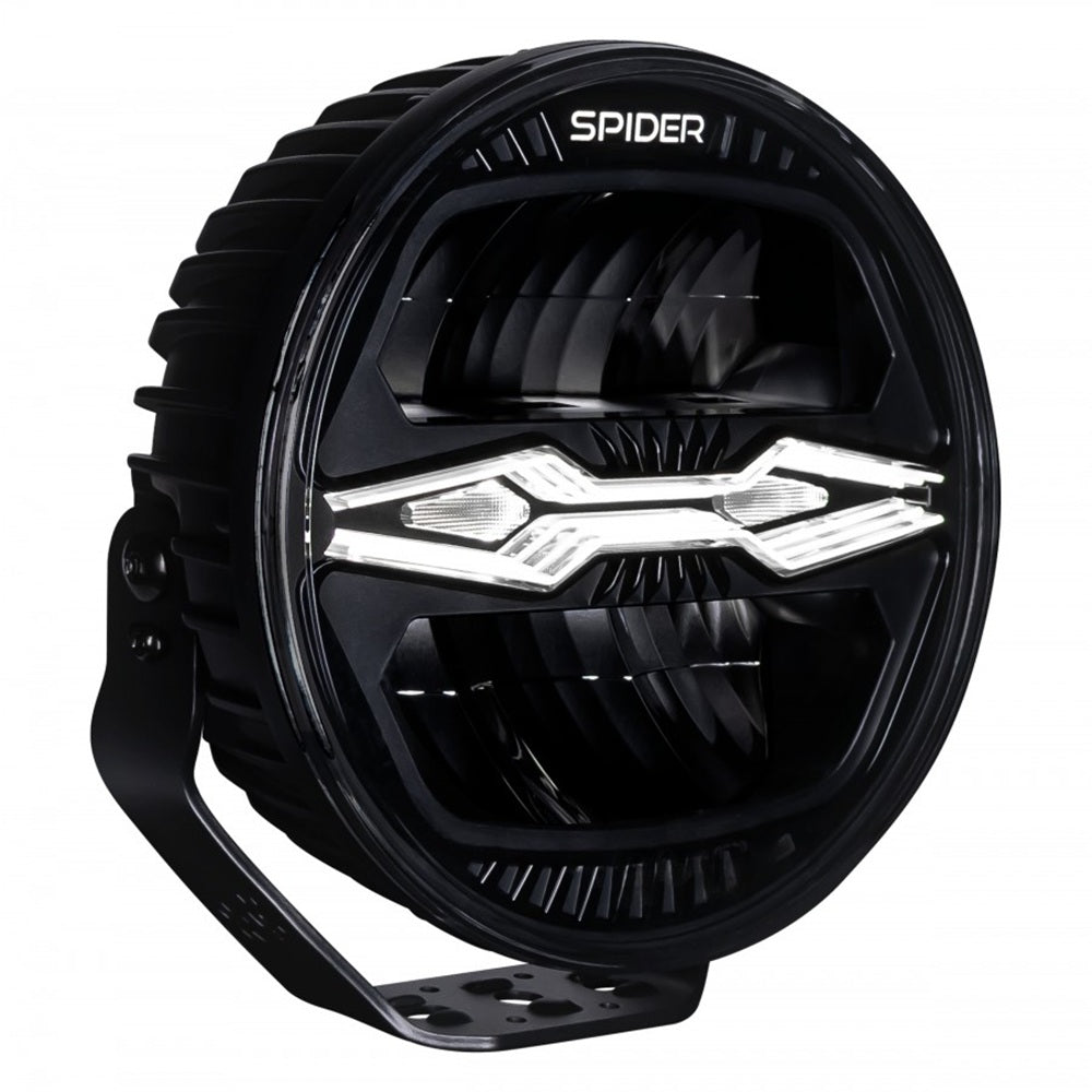 KAMAR L3442 LED Fernscheinwerfer X-SPIDER NINJA rund mit Positionslicht und orangem Warnlicht 78x LED12/24 Volt