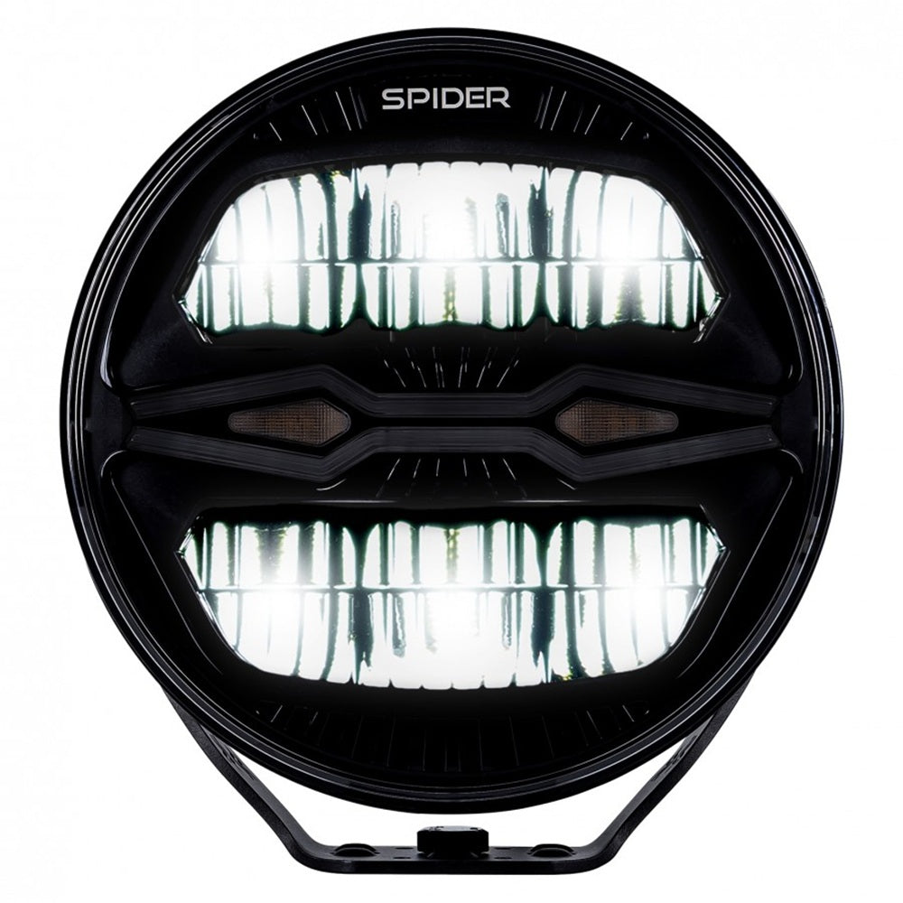 KAMAR L3442 LED Fernscheinwerfer X-SPIDER NINJA rund mit Positionslicht und orangem Warnlicht 78x LED12/24 Volt