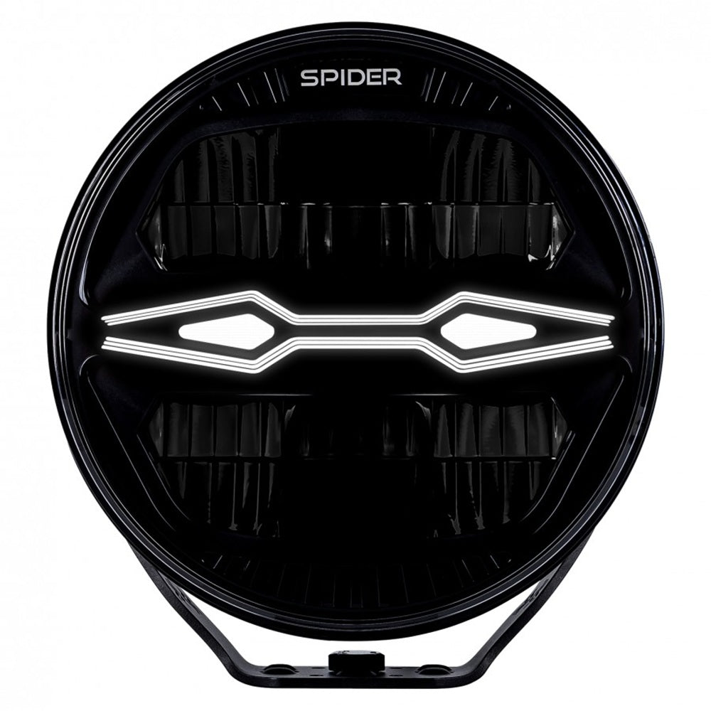 KAMAR L3442 LED Fernscheinwerfer X-SPIDER NINJA rund mit Positionslicht und orangem Warnlicht 78x LED12/24 Volt
