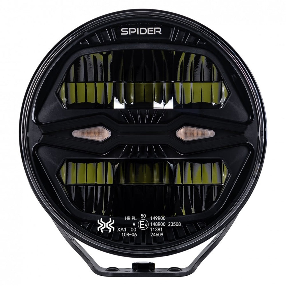 KAMAR L3442 LED Fernscheinwerfer X-SPIDER NINJA rund mit Positionslicht und orangem Warnlicht 78x LED12/24 Volt