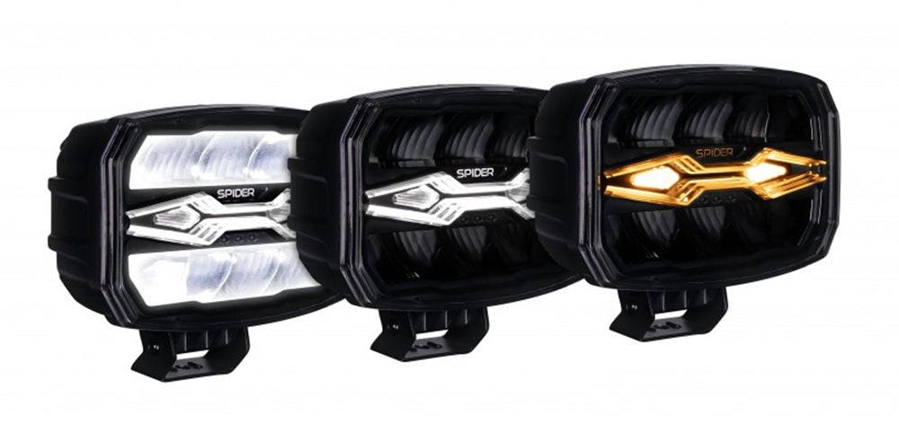 KAMAR L3443 LED Fernscheinwerfer X-SPIDER NINJA oval 80x LED 12/24 Volt
