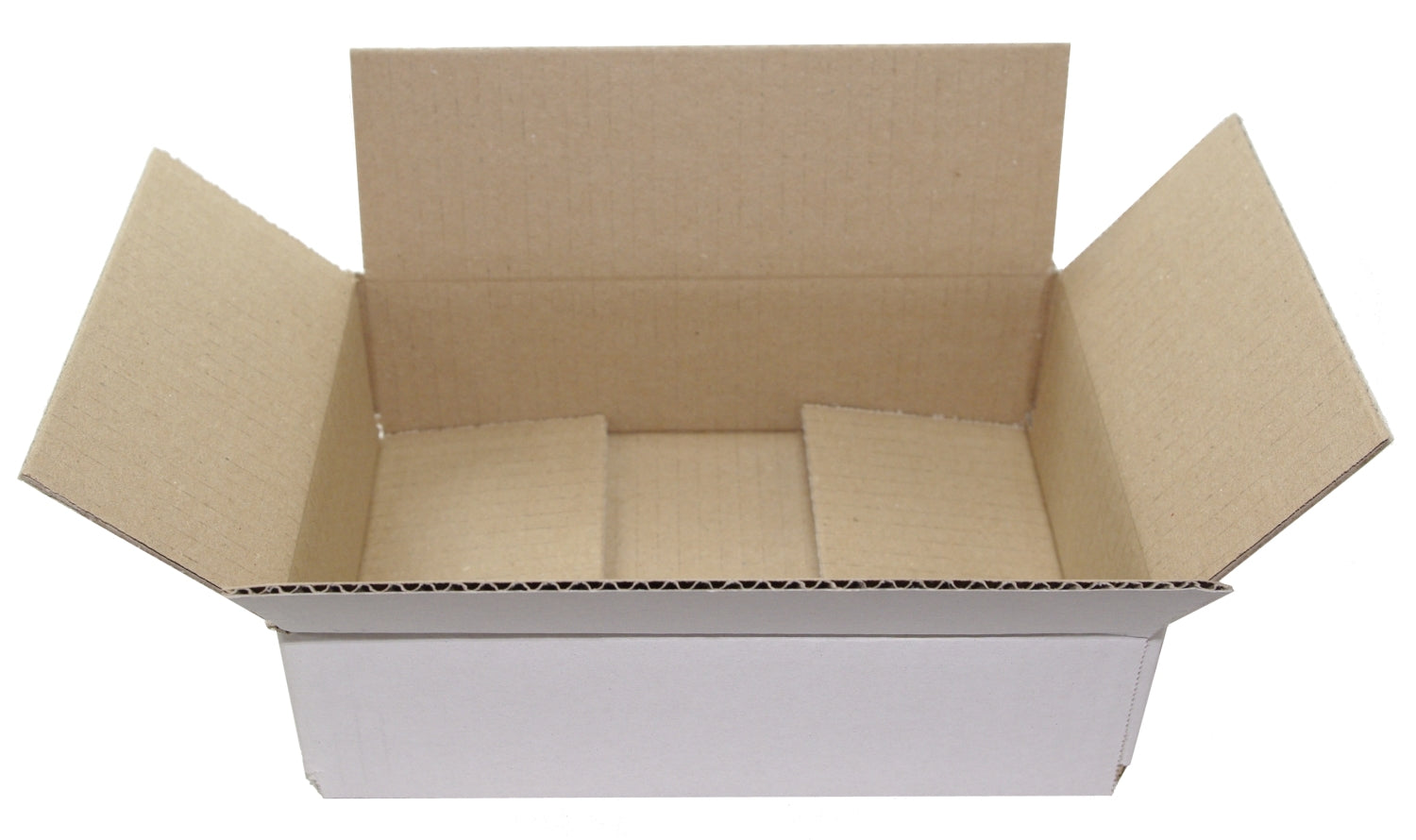 Karton Nr. 294 - 20 x Faltkarton Faltschachtel Farbe weiß 215 x 150 x 55mm