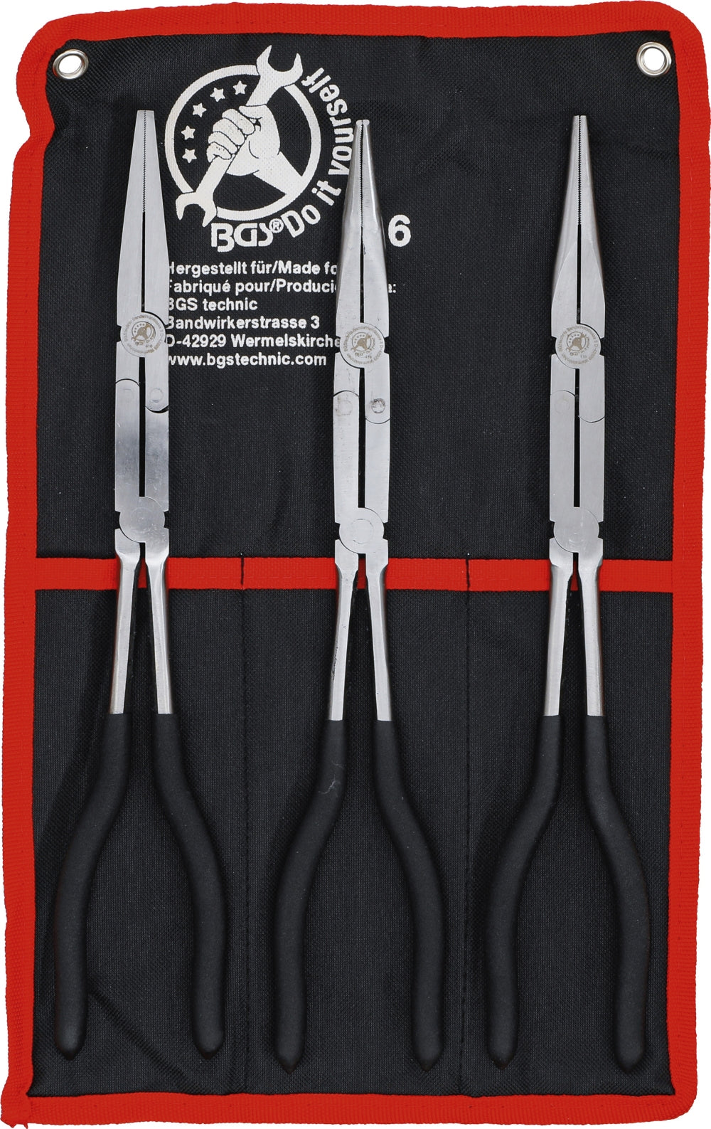 BGS DIY 416 Satz Doppelgelenk Zangen 3 teilig