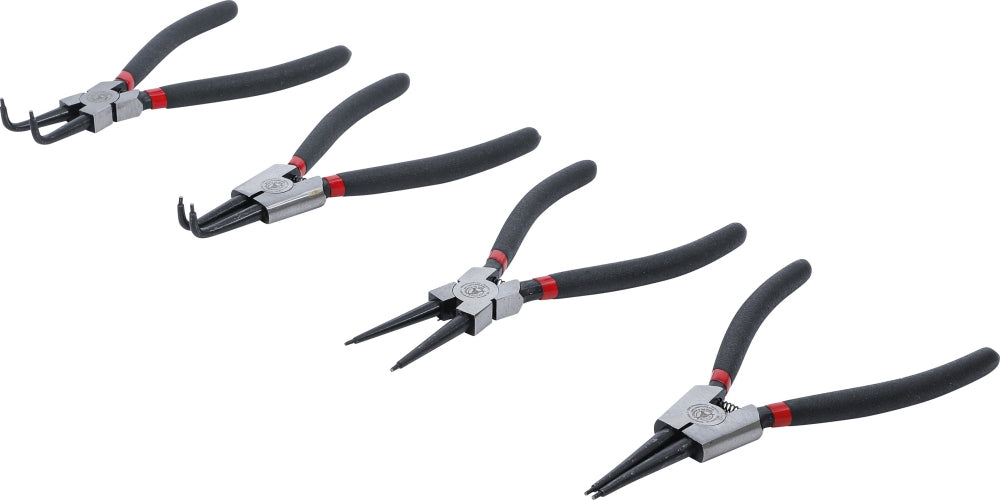 BGS DIY 52100 Satz Sprengringzangen / Zangen 175mm 4 teilig