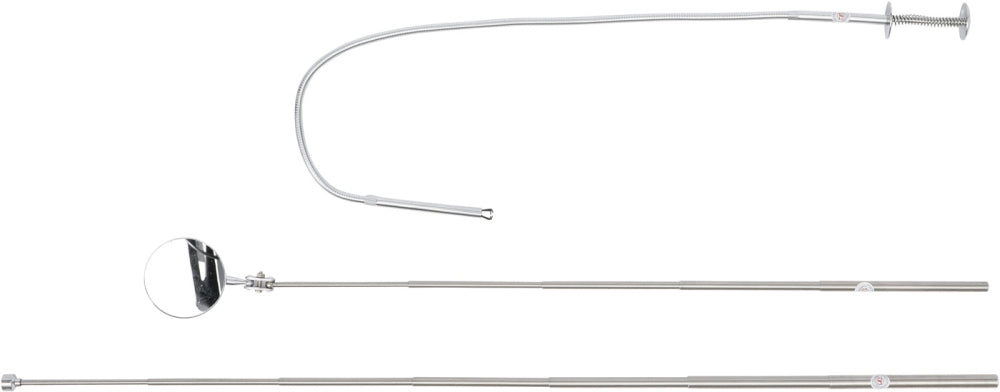 BGS DIY 6874 Satz Magnetheber Krallengreifer & Inspektionsspiegel