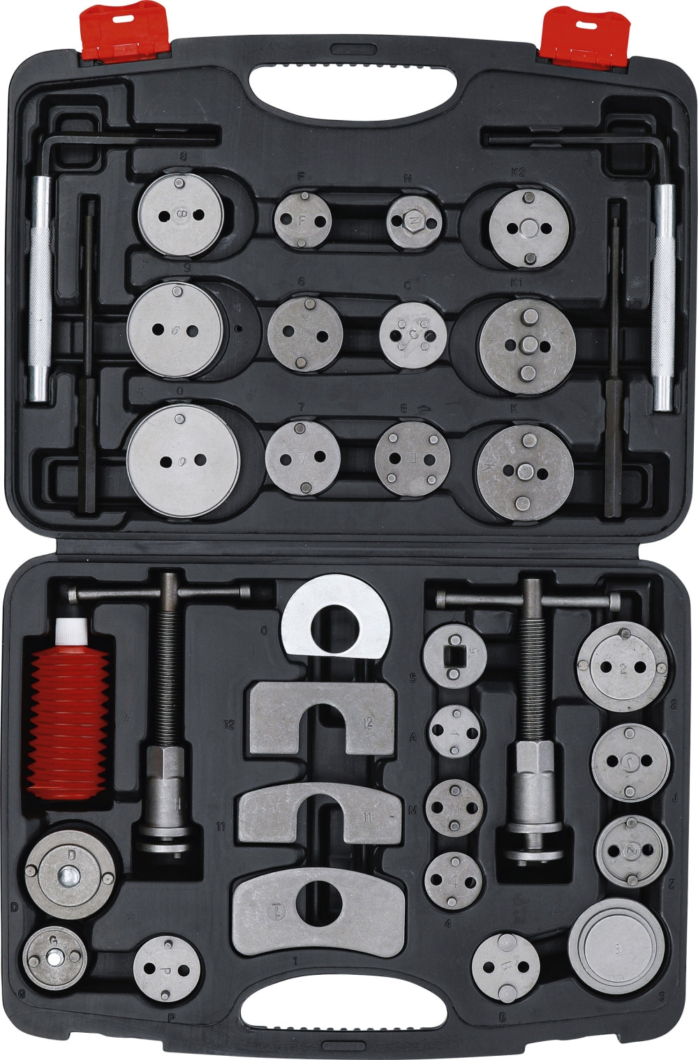BGS DIY 91115 Satz Rückstellwerkzeug für Bremskolben 35 teilig