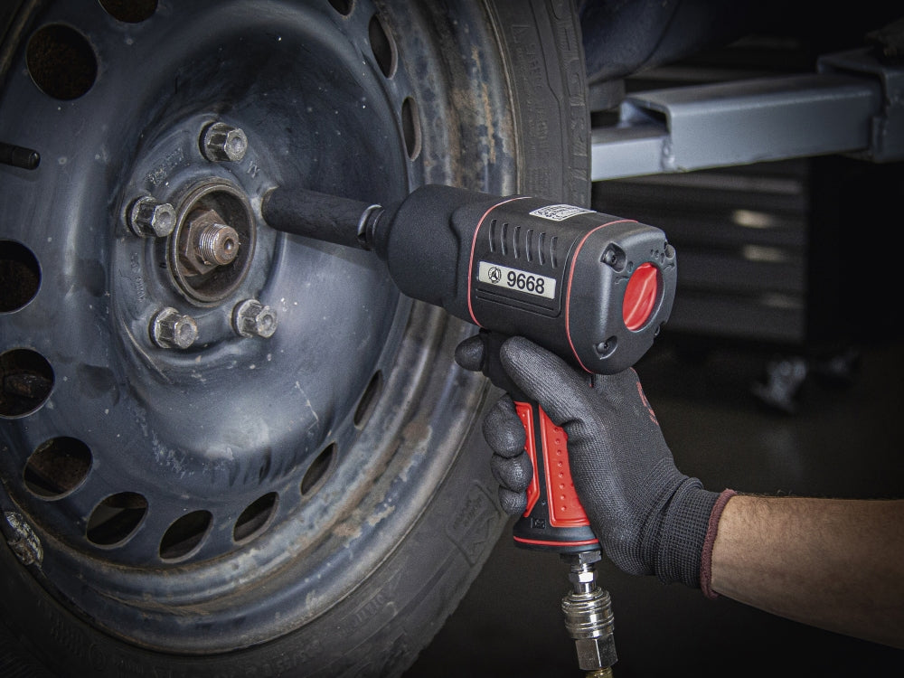 BGS DIY 9668 Druckluft Schlagschrauber 12,5mm (1/2") 940Nm