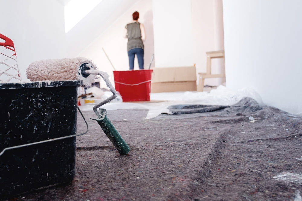 BGS DIY 9794 Malerabdeckvlies gerollt 25 x 1m