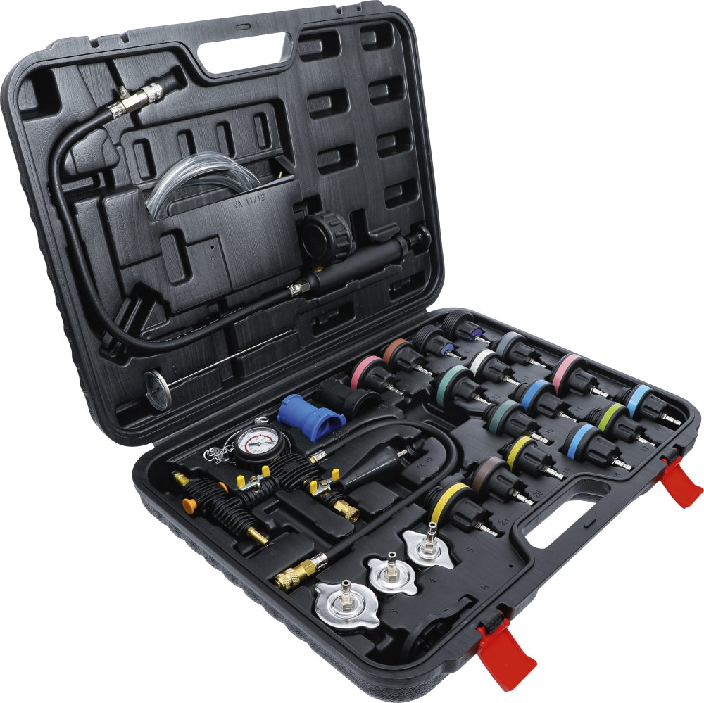 BGS DIY 98098 Kühlsystem Abdruck und Prüfgerät inkl. Befüllsystem 27 teilig