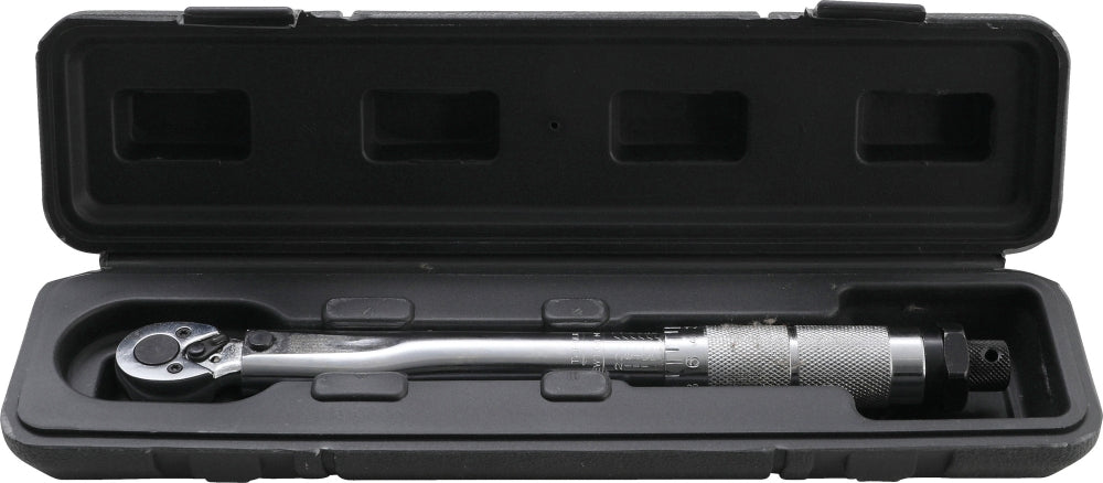BGS DIY 987 Drehmomentschlüssel 2-24Nm Abtrieb Außenvierkant 6,3mm (1/4")