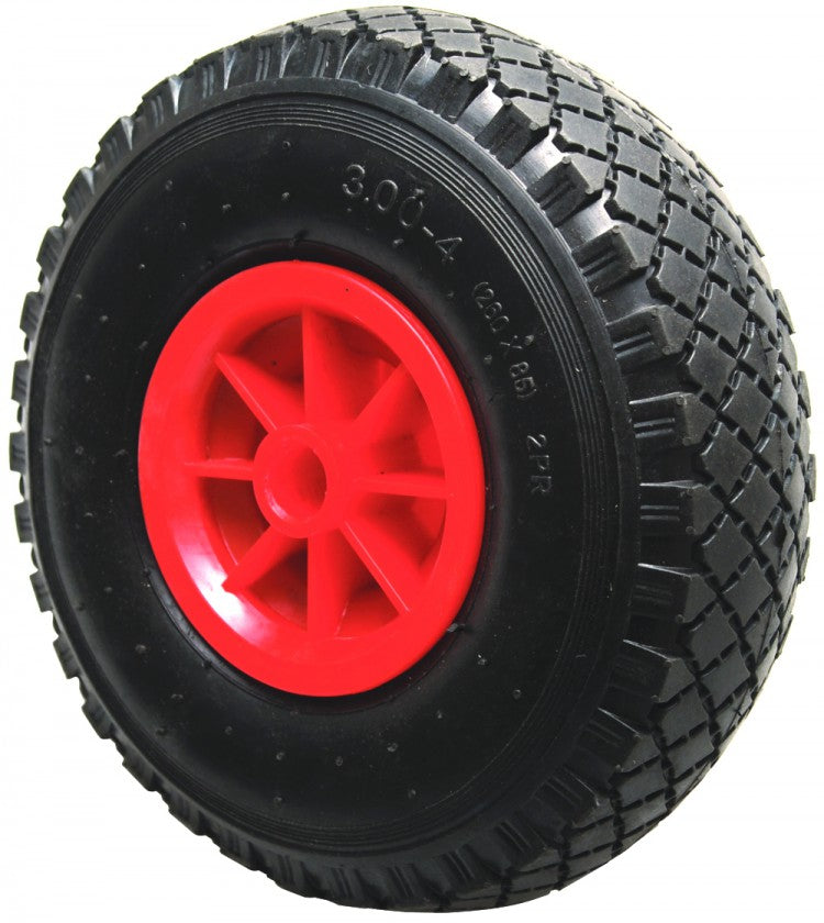 BGS 80950 Luftrad mit Schlauch 260 x 85 x 20mm für Bollerwagen Sackkarre