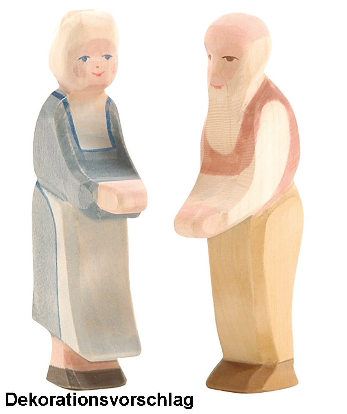 OSTHEIMER 10021 Großvater aus Holz Höhe 14cm Familie & Bauernhof